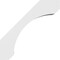 Ekena Millwork 6-in. W x 30-in. D x 30-in. H Legacy Architectural Grade PVC Knee Brace BRCP06X30X30LEC - alternate 5